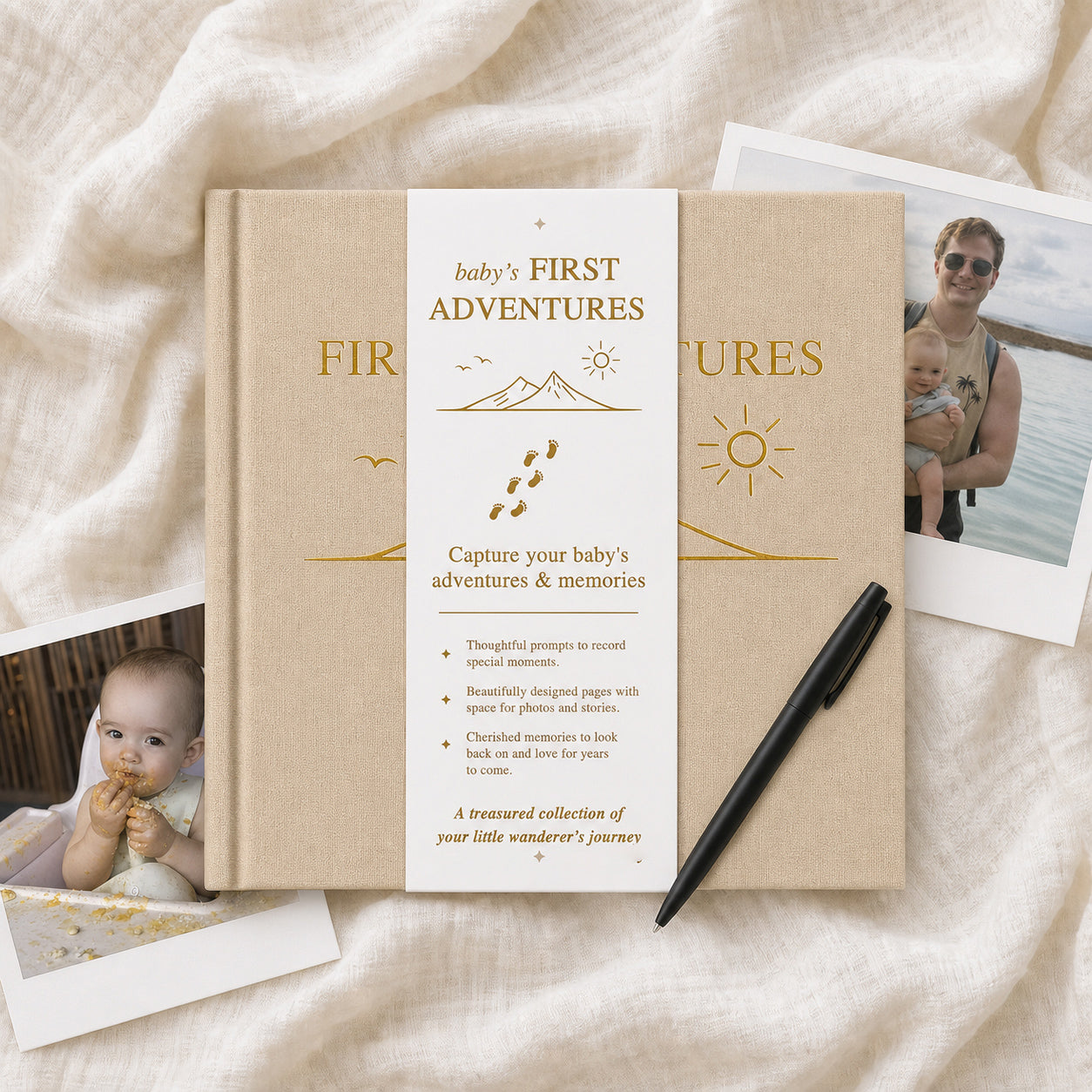 Baby's First Adventures Memory Book