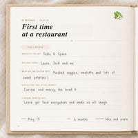 Baby's First Adventures Memory Book